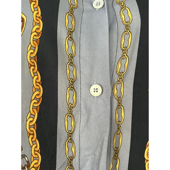 Maje Cechaine printed shirt with a chain motif print Size 1 - Picture 10 of 13